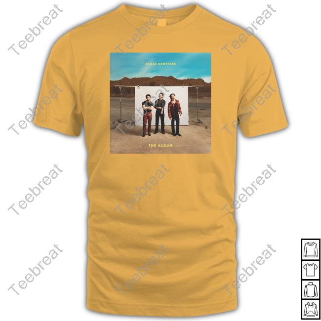 Official Jonas Brothers Merch Jonas Brothers The Album Shirt Official Jonas Brothers The Album Shirt