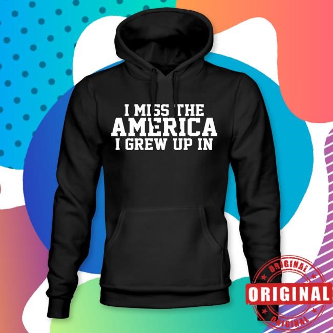 Official Hodgetwins Merch Shop I Miss America Pullover Hoodie
