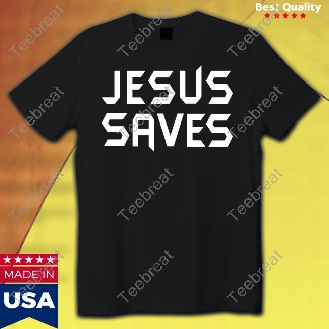 Jesus Saves Shirt Red