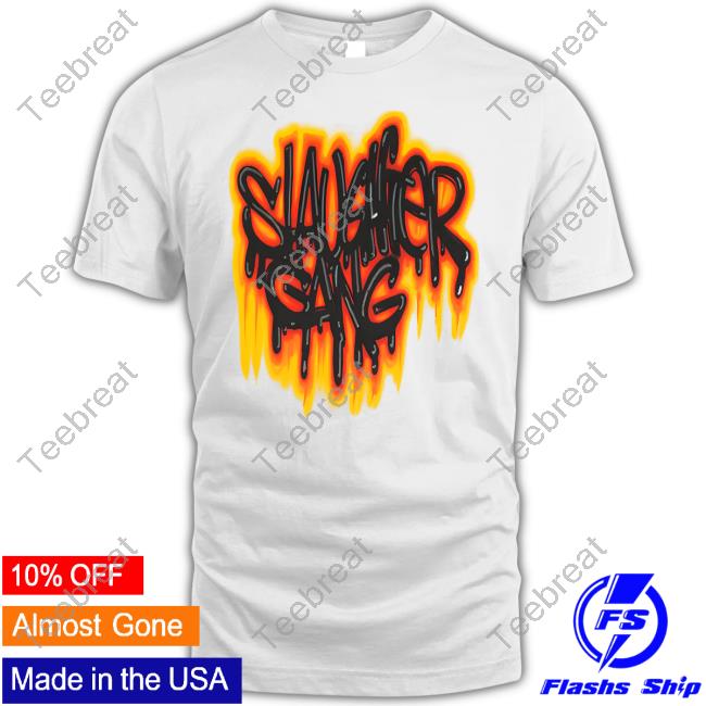 Official 21 Savage Merch Slaughter Gang Drip Tee