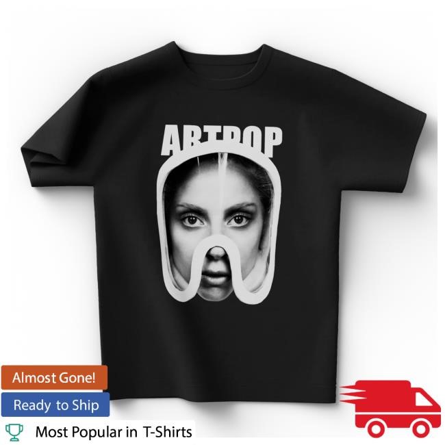 ARTPOP Mask Black Shirt Lady Gaga Merch Shop