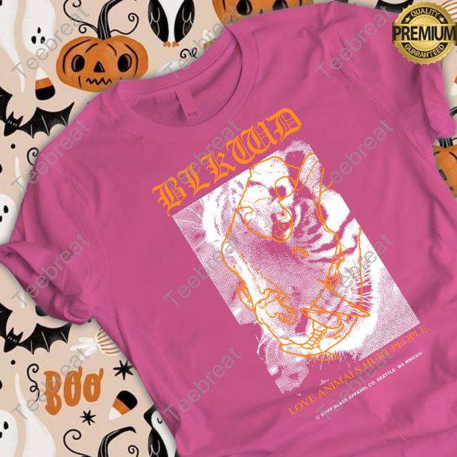Kevin Blackwood Love Animals Hurt People Shirt