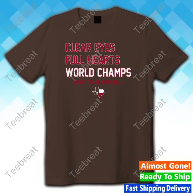 Official Clear Eyes Full Hearts World Champs T-Shirts