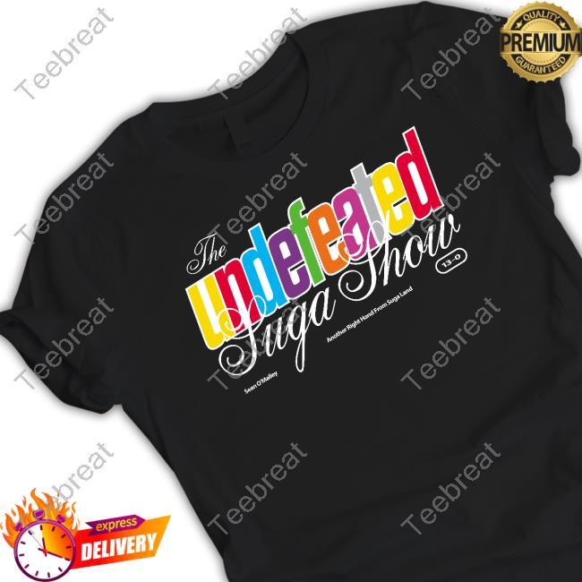 Terrance Mckinney Sean O'malley The Undefeated Suga Show T Shirt