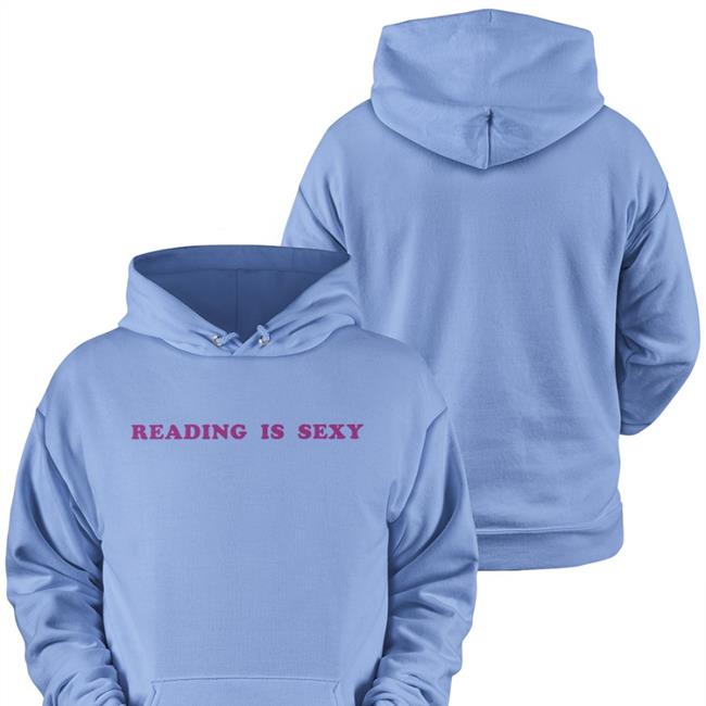 Reading Is Sexy Shirts Romantic Blue Merch