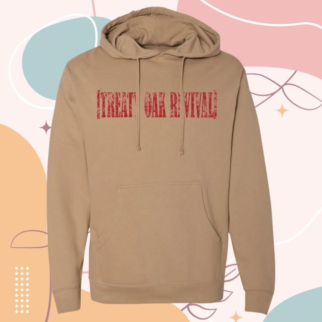 Official Treaty Oak Revival Merch Store Newspaper Hoodie