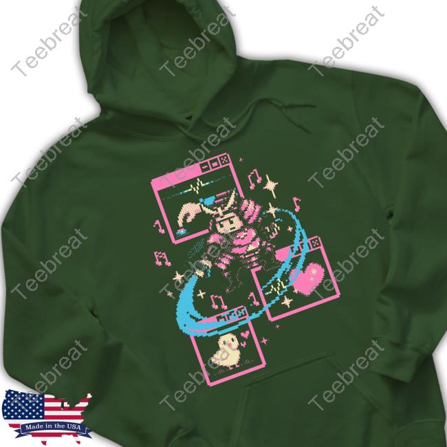 The Yetee Shop Merch Rhythm Doctor Working Remotely Shirt New Official Rhythm Doctor Working Remotely Shirt 2024