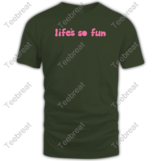 Muna Life's So Fun Forest Green Tee Shirt