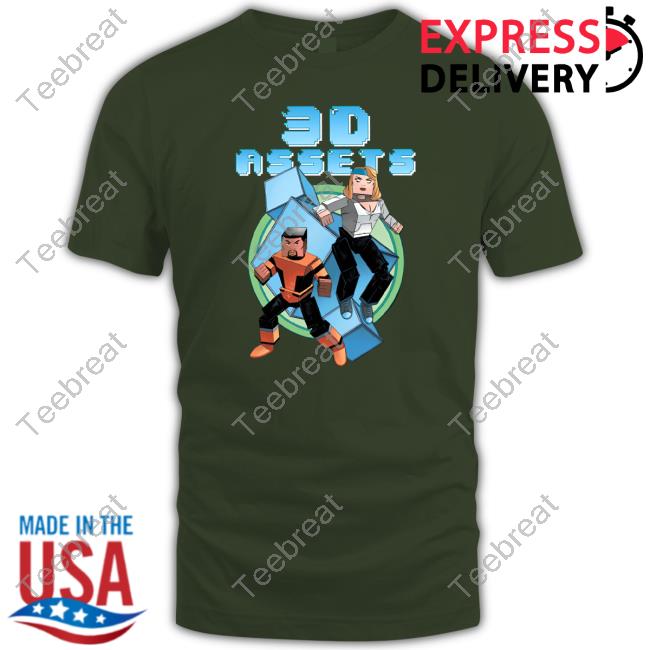 Rippaverse 3D Assets Shirt 2024