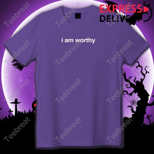 Official Selena Gomez Merch I Am Worthy T-Shirt