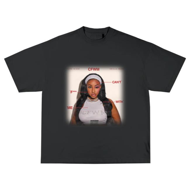Official Yung Miami #CFWM Single Shirt New