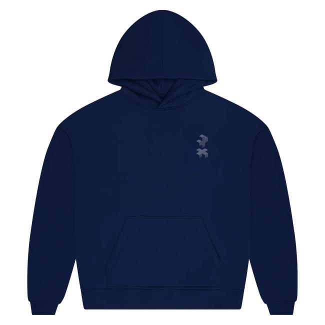 Official Shop Martin Garrix +X Led Navy Crew neck Sweatshirt
