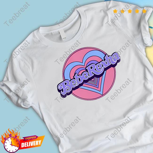 Bebe Rexha Hearts Custom Ringer Tee