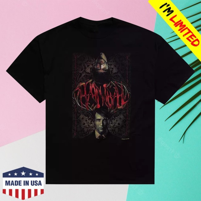 Hannibal Antlers Portrait Tee Shirt