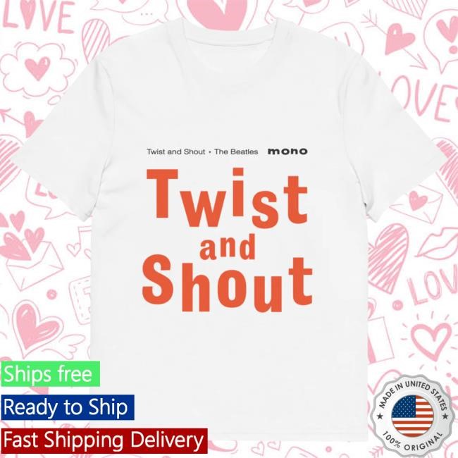 Beatlemania Era Twist And Shout T-Shirt The Beatles Tee High Energy Twist And Shout T-Shirt The Beatles Graphic
