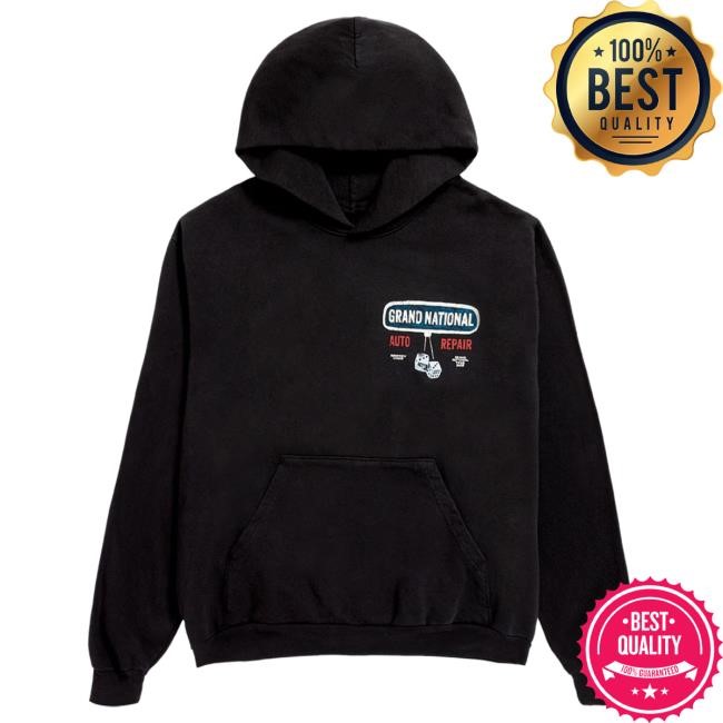 Official Kendrick Lamar Auto Repair LATAM Hooded Sweatshirt Grand National Tour