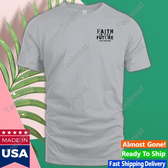 Faith In The Future World Tour Orange Long Sleeve Tee