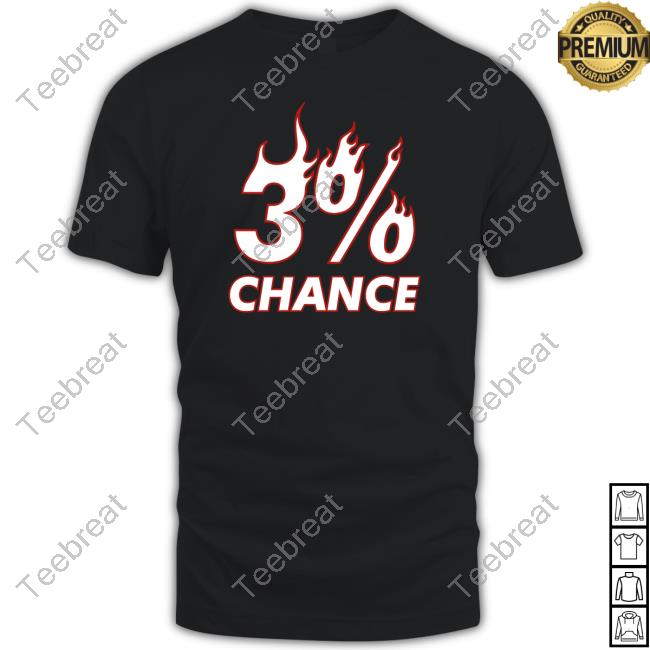 Official 3% Chance T Shirt