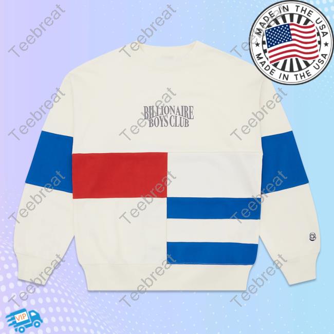 Official Billionaire Boys Club Clothing Store Shop Panelled Sweatshirt All Over Print Bbcicecream Merch