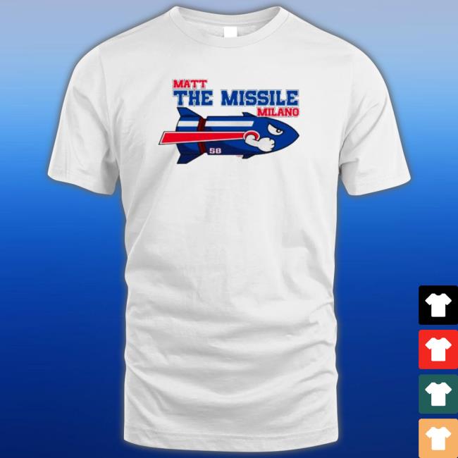 Awesome Matt The Missile Milano Buffalo Bills Mafia Classic Shirt