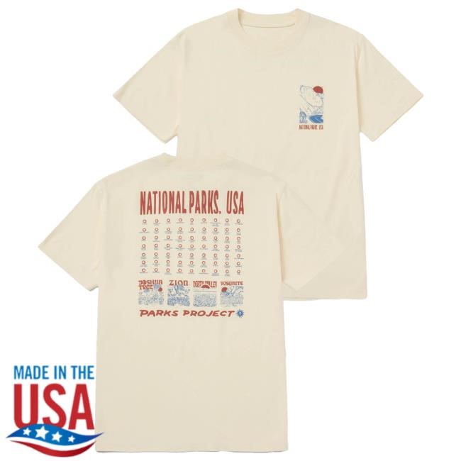 National Parks Fill In Shirt Parks Project Apparel Shop