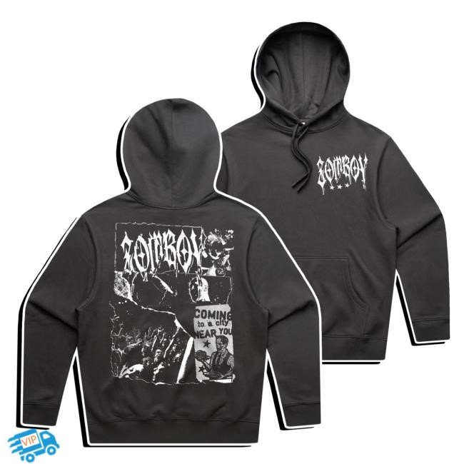 Zomboy Vintage Punk Pullover Hoodie