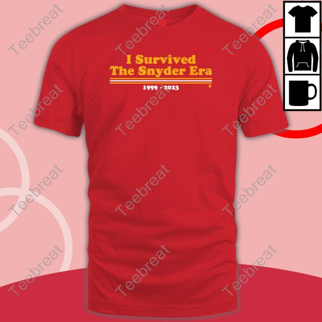 Official I Survived The Snyder Era 1999 2023 Tee Shirt