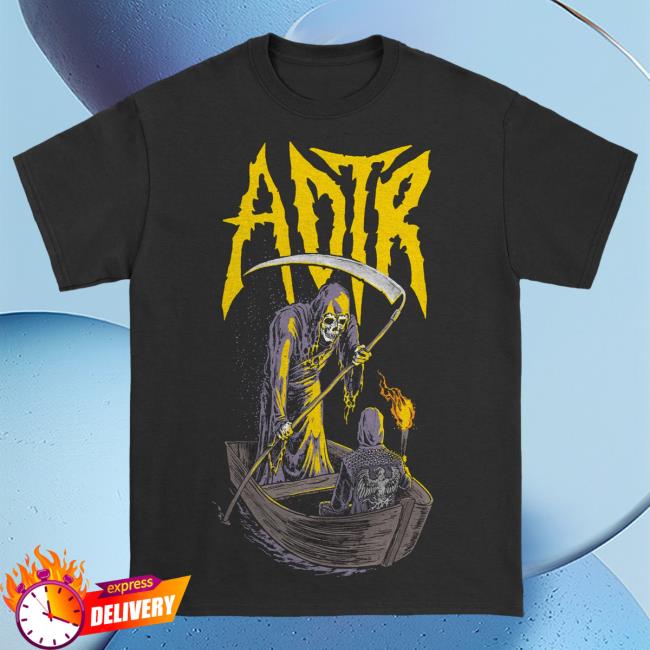 A Day To Remember Skeleton Boat T Shirts