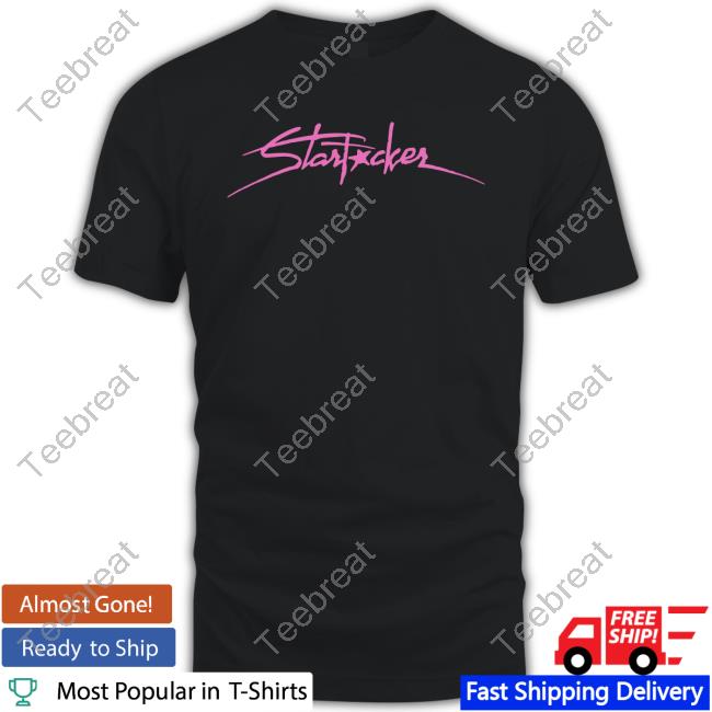 Slayyyter Store Starfucker Embroidered Shirt
