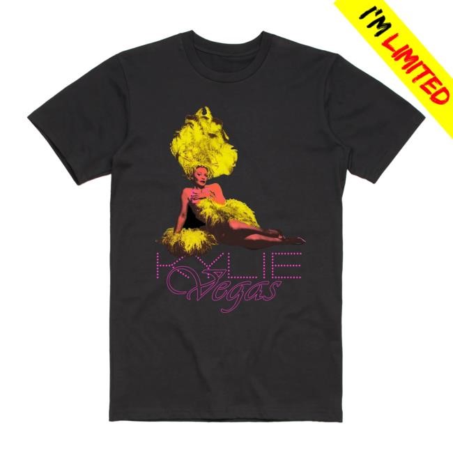 Kylie Minogue Kylie Vegas New Tee Kylie Minogue Merch