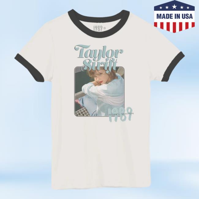 Taylor Swift Merch 1989 (Taylor's Version) Photo Ringer Long Sleeved T Shirt