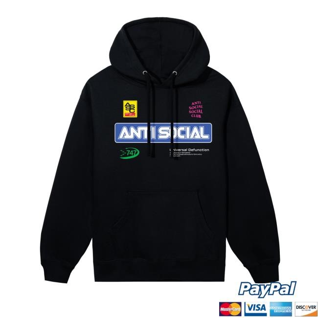 Sponsored Hood - White – AntiSocialSocialClub