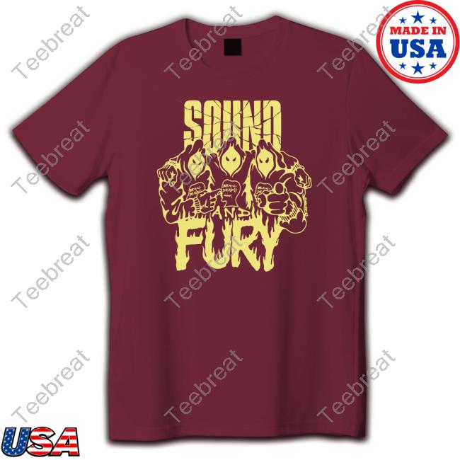 We Are Brain Dead Spoiler Sound & Fury Shirt Yellow Brain Dead Sound And Fury Tee Shirt Yellow