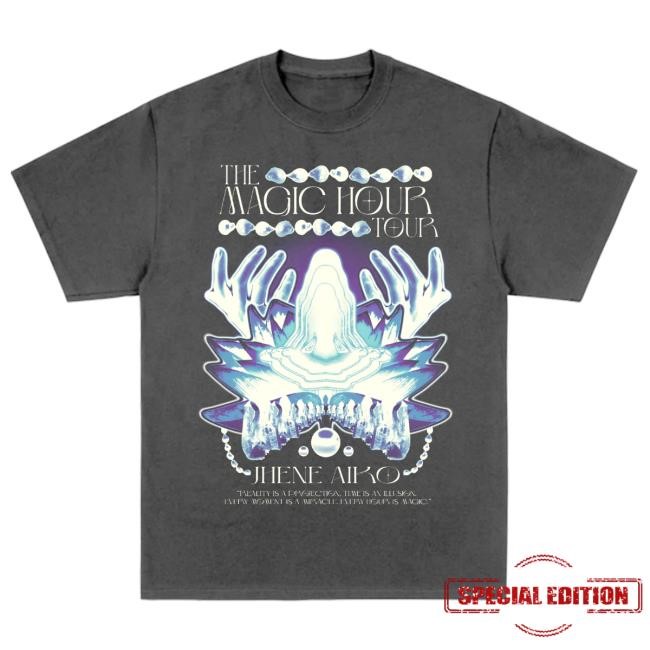 Official Jhene Aiko Merch Store Shop Jhene Aiko The Magic Hour Tour Collage Shirt Jhené Aiko