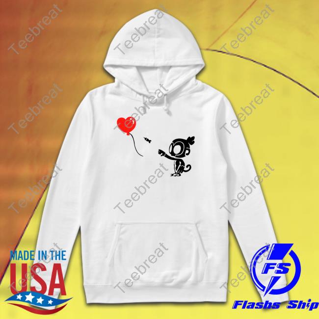 Ninja Kiwi Store Monkey With Bloon Shirt Shirt
