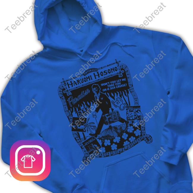 Official Favorite Vegetable Shop Paradise Haruomi Hosono Tee Shirt Favorite Vegetable Paradise Haruomi Hosono Long Sleeve Tee
