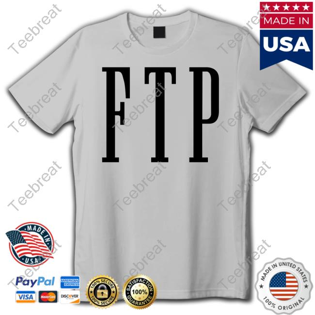 Ftp Merch Ftp Fisher Grey T Shirt Fuckthepopulation