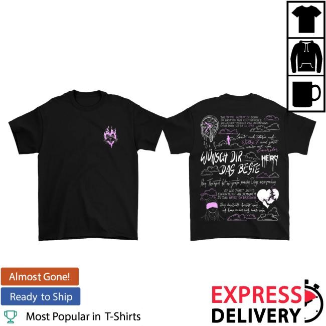 He/Ro Wünsch Dir Das Beste New Shirt He/Ro Merch
