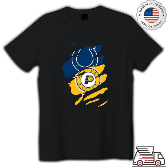 Official Indianapolis Colts And Indiana Pacers 2022 Tee Shirt