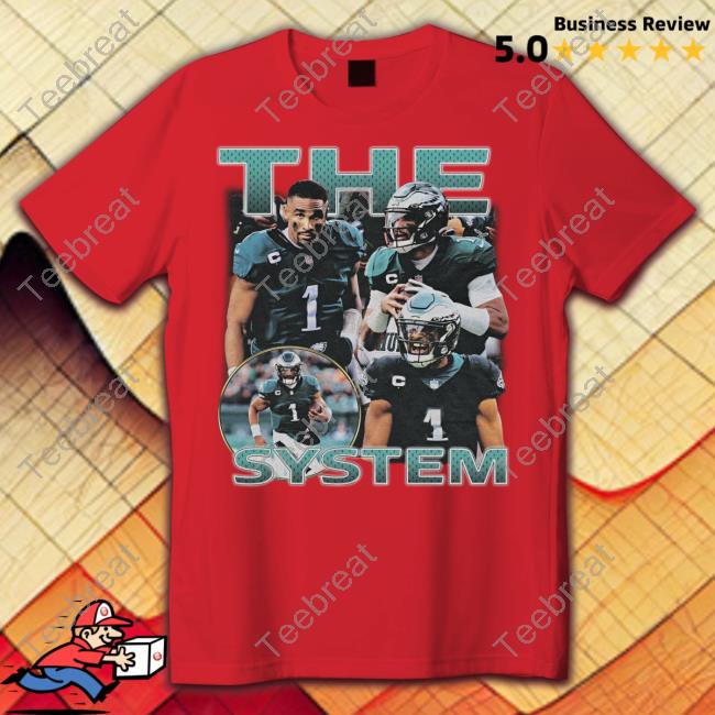 Official Jalen Hurts The System Shirt