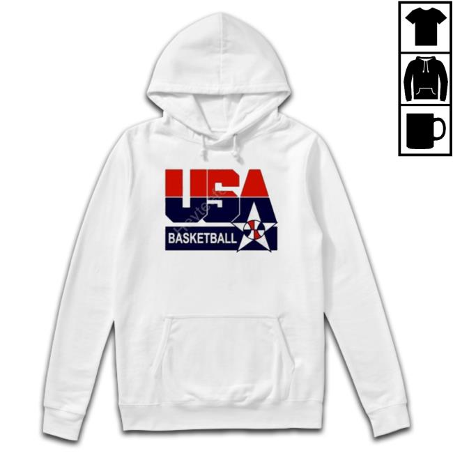 Official Usa Basketball 1992 Dream Team Hooded Sweatshirt