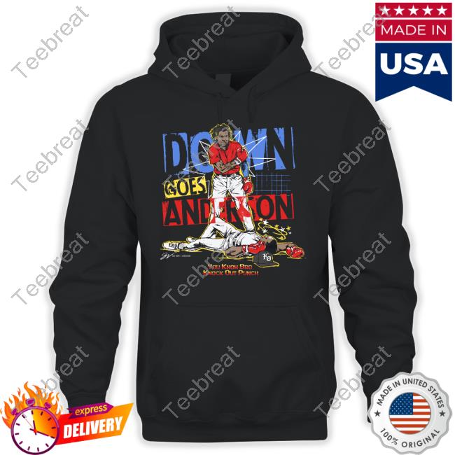 Gv Art + Apparel Down Goes Anderson T Shirt
