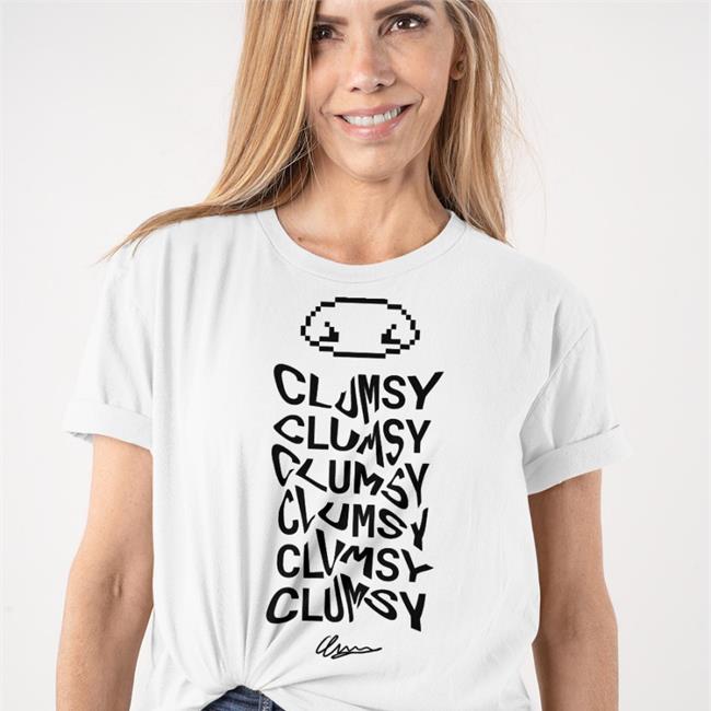 Clumsy Ghosts Clumsy Clumsy Clumsy Tee Shirt