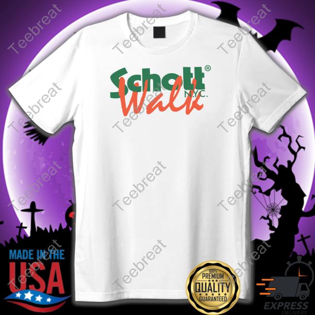 Official Schott Nyc Walk The Beige Paris New York Shirt Sweatshirt