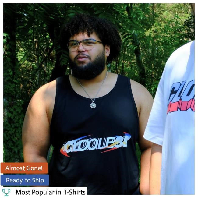 Clooless Velocity Tank - Black New Shirt Clooless Podcast Official Merch Store