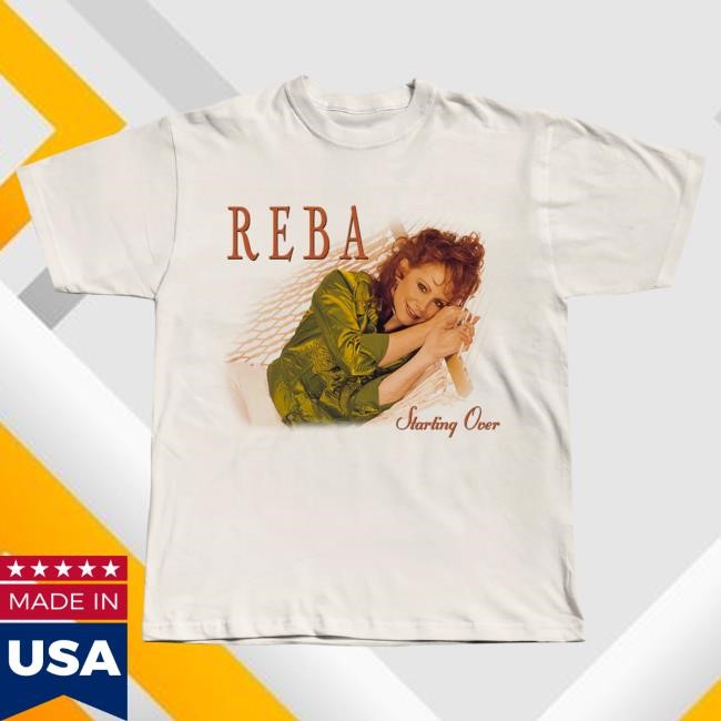 Official Reba McEntire Merch Store Starting Over Hammock Shirt