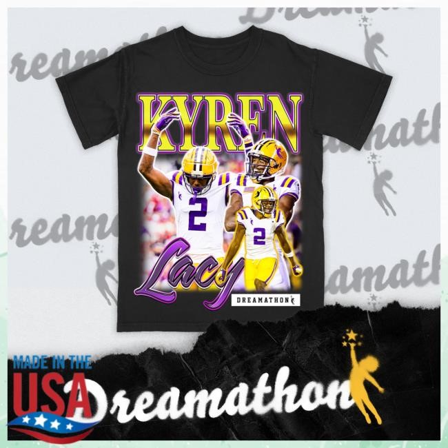 Official Dreamathon Merch Kyren Lacy Bayou Dreams New Shirt