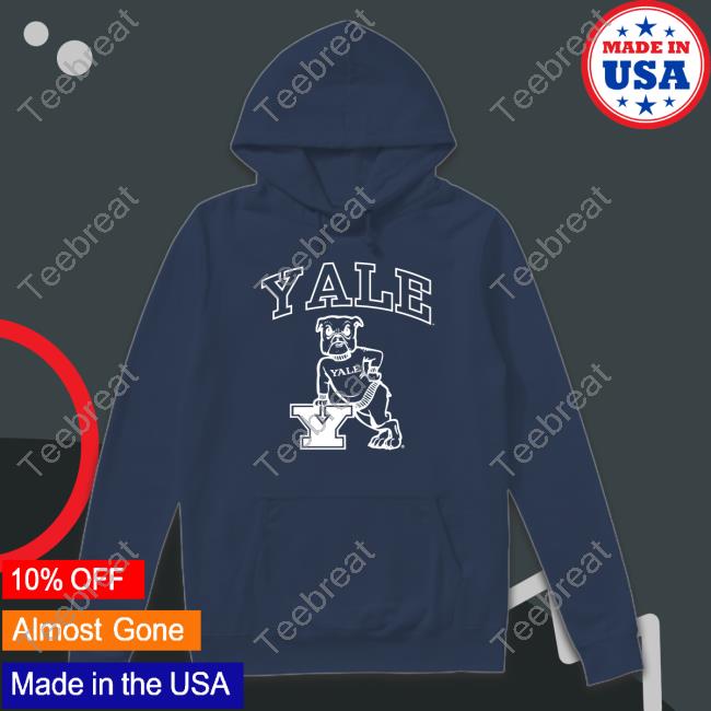 Yale Bulldog Long Sleeve Tee Yale Bulldog TShirts Natassia