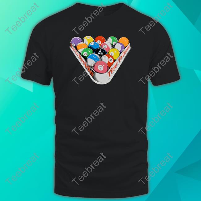 Djo Time To Decide Billiard Balls T Shirts