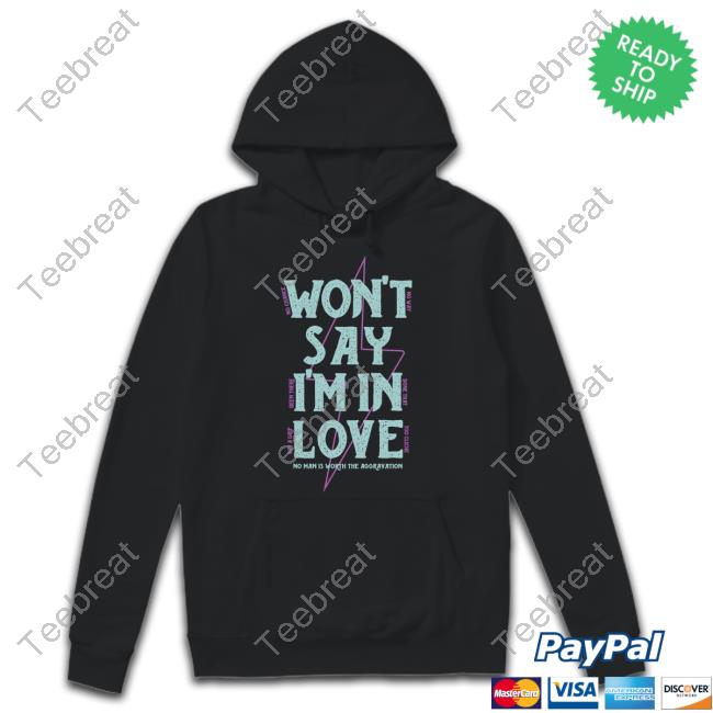 LostBrodTrading Merch The Lost Brod Won't Say I'm In Love Tee